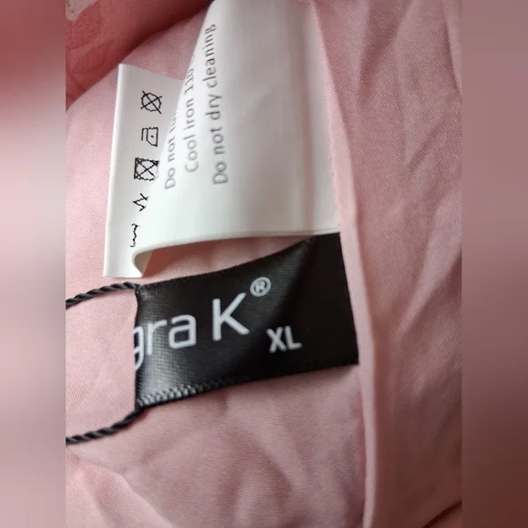 Allegra K Womens Pink XL Top - Picture 4 of 4